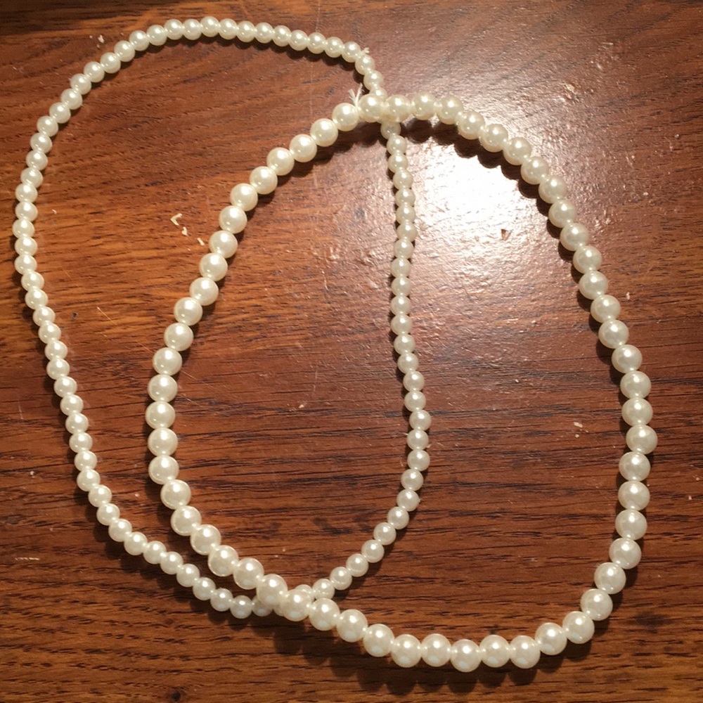 Pearl necklaces